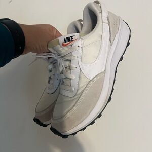 Nike Cream and Gray Casual Sneakers